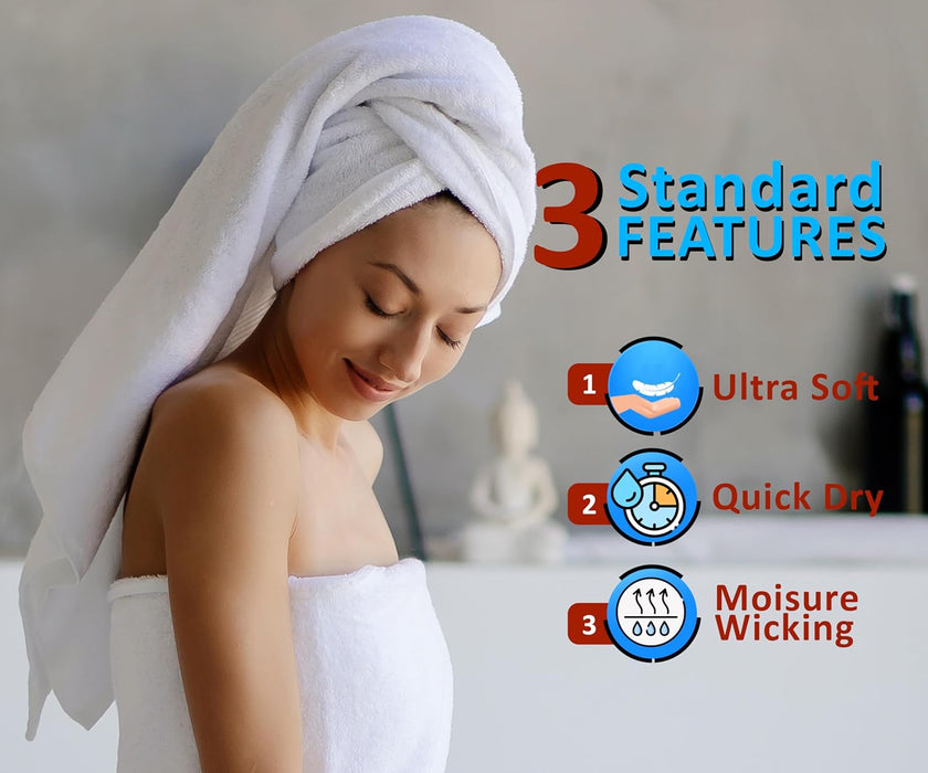 Bliss Casa - Luxury Hand Towels (40 x 70 cm) - 100% Combed Cotton, Ultra Soft and Highly Absorbent, Hotel & Spa Quality Hand Towels
