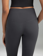 Colorfulkoala Women's High Waisted Tummy Control Workout Leggings 7/8 Length Yoga Pants with Pockets