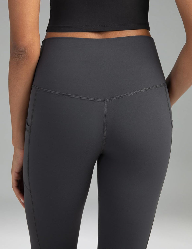 Colorfulkoala Women's High Waisted Tummy Control Workout Leggings 7/8 Length Yoga Pants with Pockets