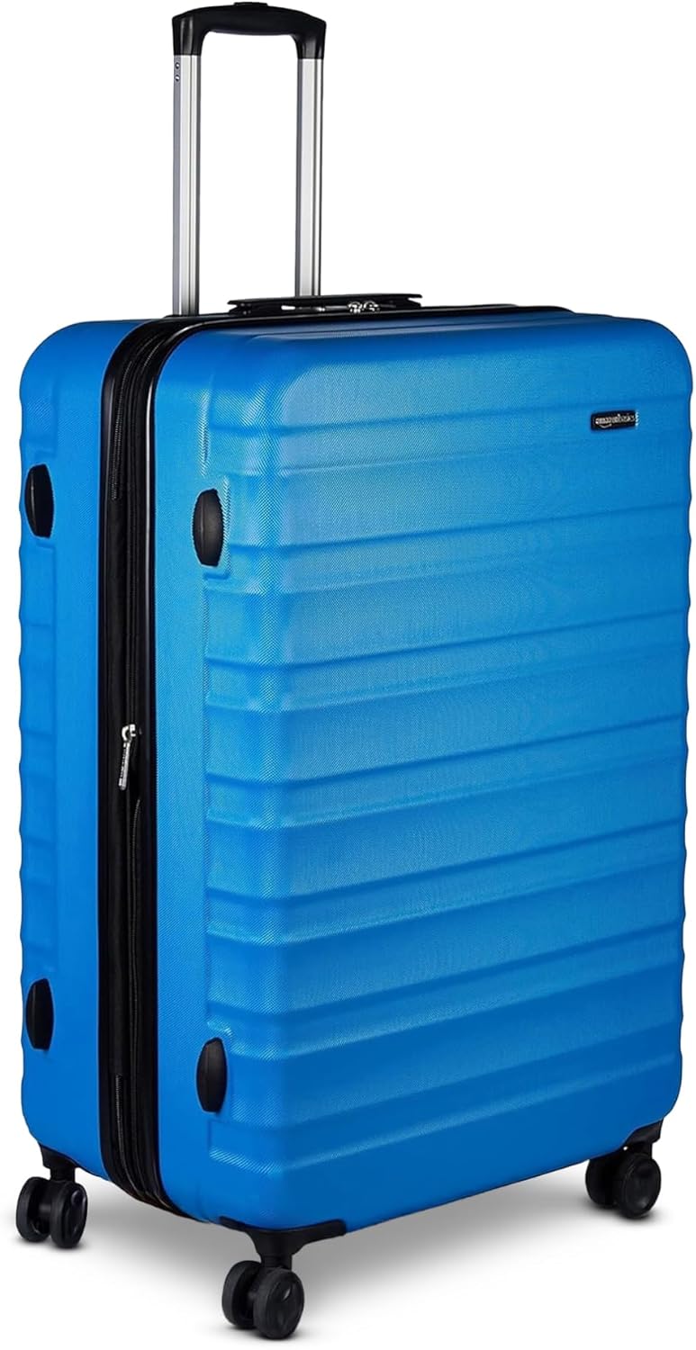Hardside Spinner Luggage- 30 inch (76.2cm), Material: ABS, Black – image 5