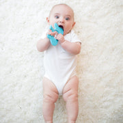 Dr. Brown's Ridgees Giraffe, Massaging Baby Teether, Designed by a Pediatric Dentist, BPA Free, 3m+
