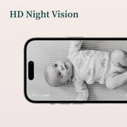 Owlet® Dream Duo Smart Baby Monitor: FDA-Cleared Dream Sock® Plus Owlet Cam - Tracks & Notifies for Pulse Rate & Oxygen While Viewing Baby in 1080p HD WiFi Video