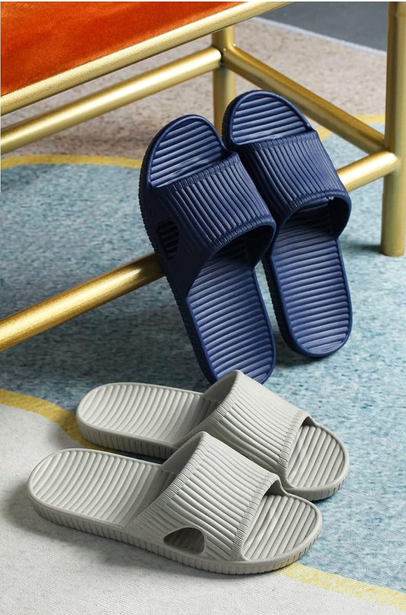 JIJIe Shower slipper, Slippers for Women bathroom or indoor use, anti-slip