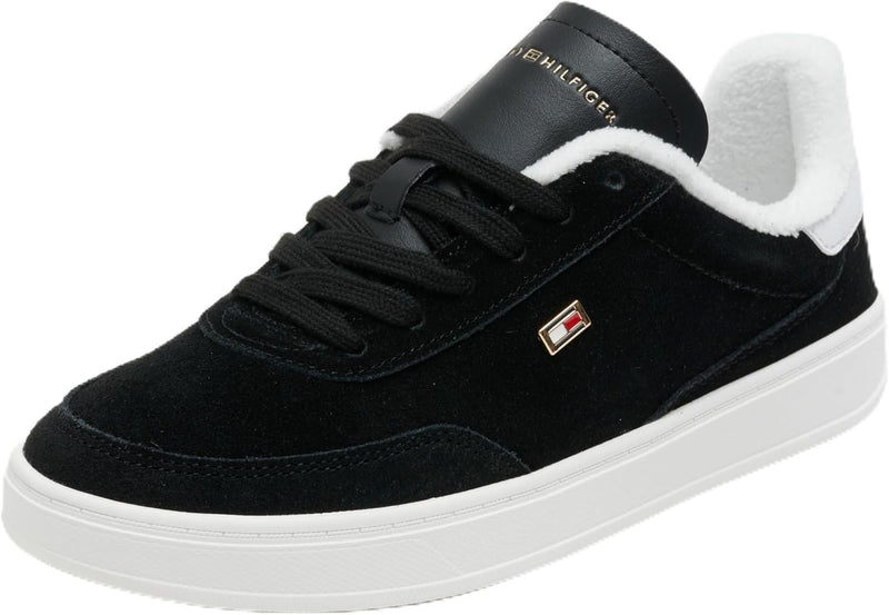 Women HERITAGE COURT SNEAKER Low Top - Black