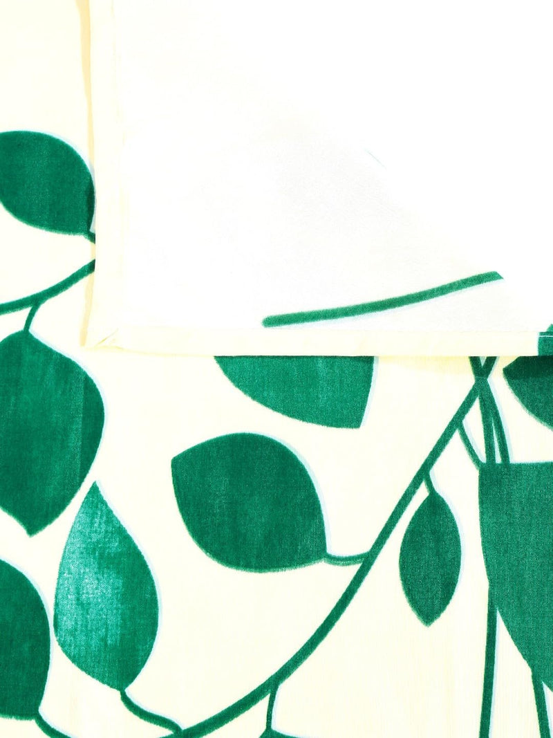 Fashion String 144TC Nature Embrace Lush Green Single Bedsheet with 1 Pillow Cover
