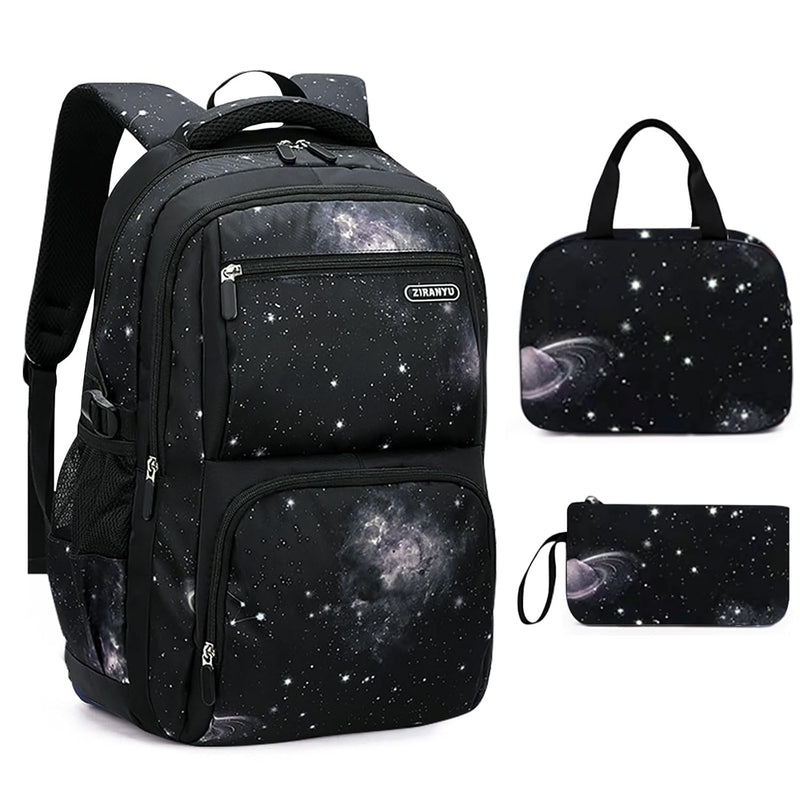 URbazaar Boy Starry Sky Printed Primary Junior High University School Bag Bookbag,Backpack,Casual Shoulder Bag Travel Rucksack