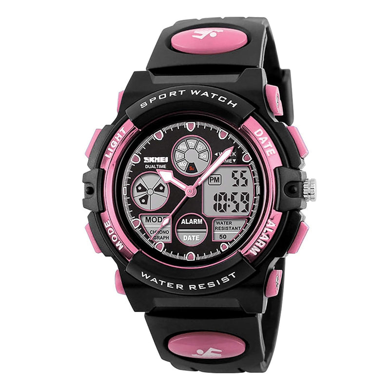 Kids Digital Sport Watch, Boys Girls Waterproof Sports Outdoor Watches Children Casual Electronic Analog Quartz Wrist Watches with Alarm Stopwatch
