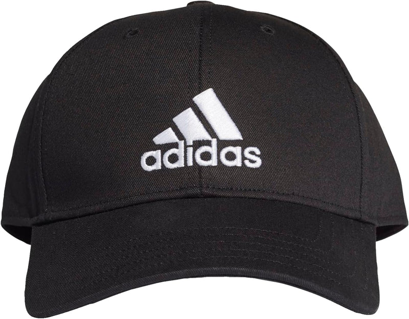 Unisex COTTON BASEBALL Cap (pack of 1) - Black/Black/White