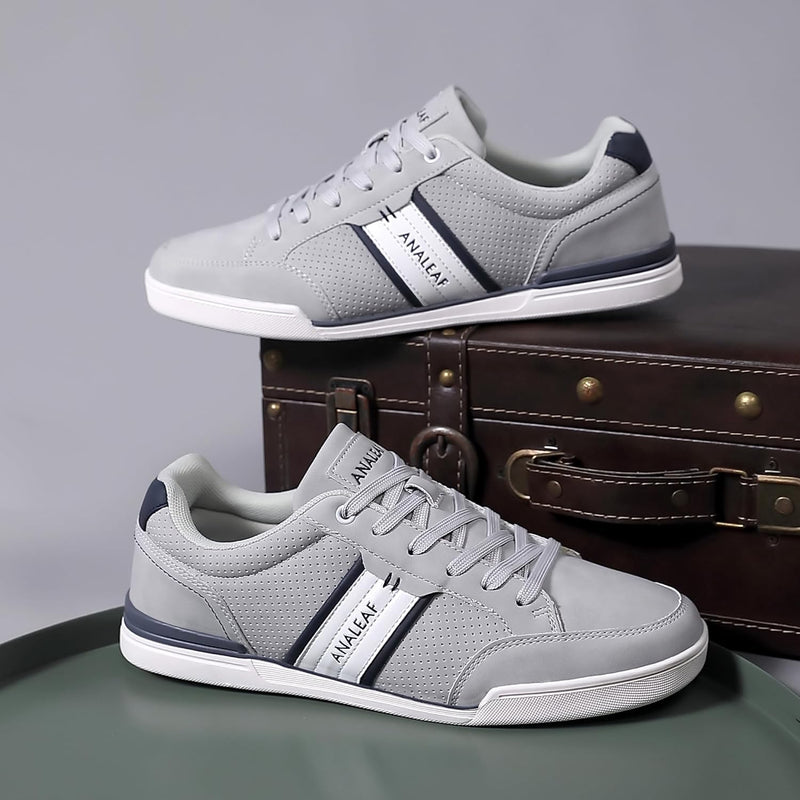 ANALEAF Mens Casual Shoes Fashion Sneakers Dress Oxfords Comfortable Shoes
