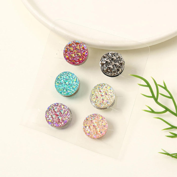 Women Hijab Pins 4/6 Pairs Magnetic Hijab Clips Multi-Use Hijab Magnets Commercial Strength Hijab Pins for Scarf Shawl