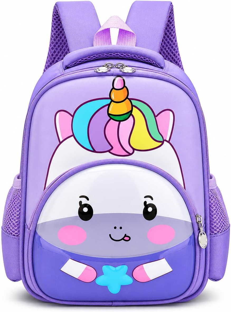 JZLIFE Kids' Backpacks,Kids' School Bags,Durable Lightweight Backpacks for Preschoolers with Cartoon Design, Waterproof Breathable Kindergarten Backpacks for Toddlers – image 5
