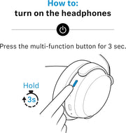 Sennheiser Consumer Audio ACCENTUM Plus Wireless Bluetooth Headphones - Quick-Charge Feature, 50-Hr Battery Playtime, Adaptive Hybrid ANC, Sound Personalization, Touch Controls Black