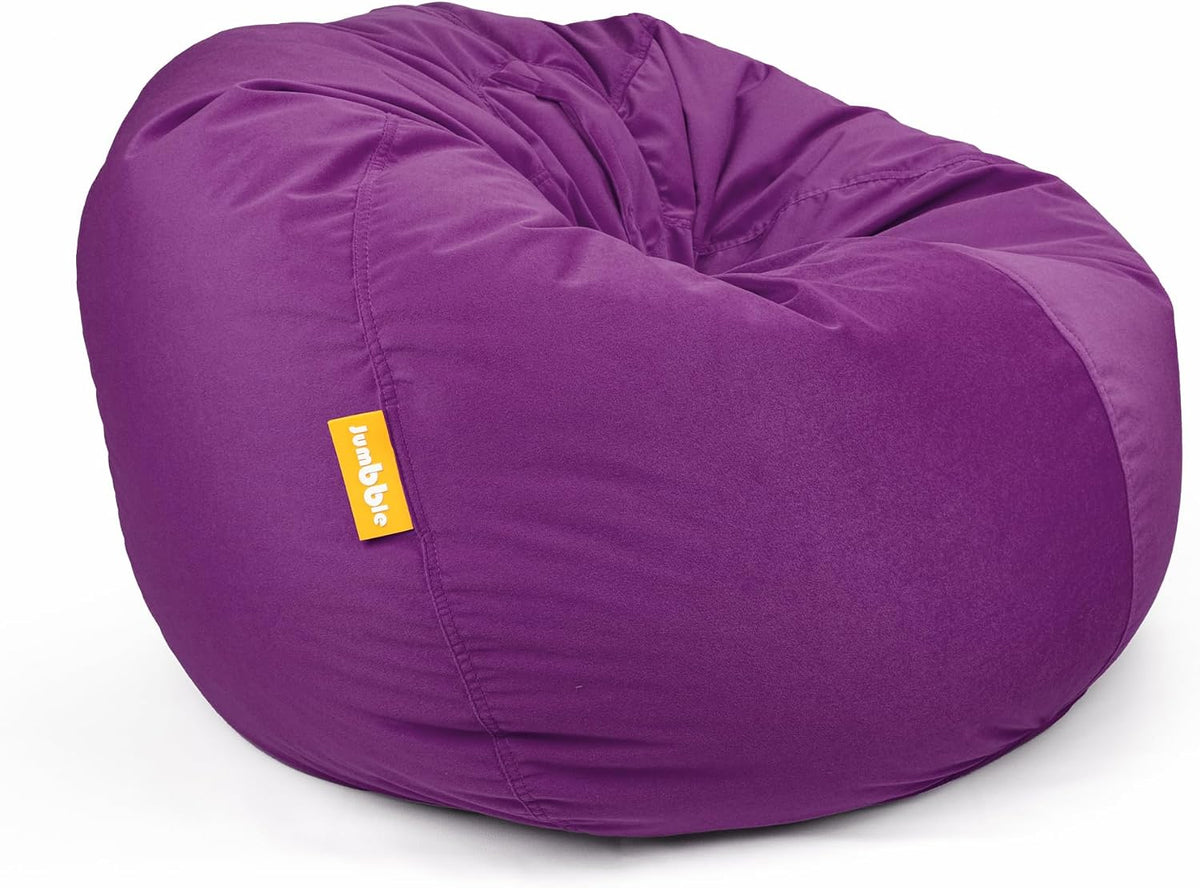 Nest Soft Suede Bean Bag with Filling Cozy Bean Bag Best for Lounging Indoor Kids & Adult Soft Velvet Fabric Filled with Polystyrene Beads (Dark Blue, Kids) – image 14