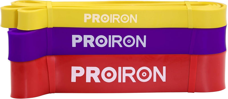 Pull Up Bands Heavy Duty Resistance Band Assisted Training Bands Ideal for Men and Women Crossfit,Assisted Pull-ups, Body Stretching,Powerlifting,Physical Therapy - #G - 3-Set(yellow + purple + red) Traditional