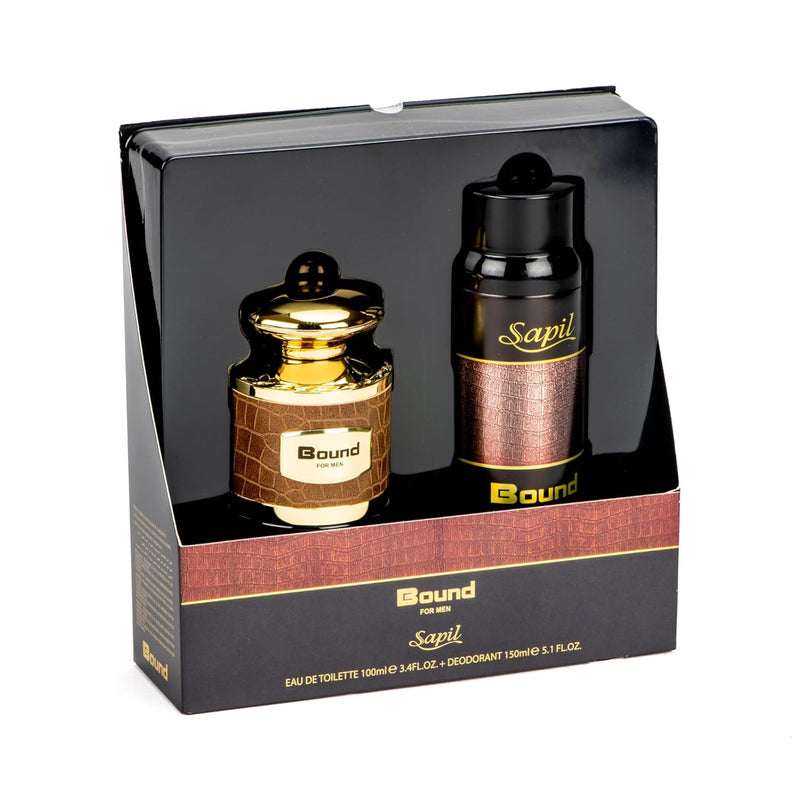 Sapil Bound For Men 100ml EDT and 150ml Deo giftset