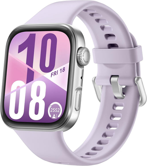 WATCH FIT4 SmartWatch, 1.82â Display, 100+Sports modes, FitnessTracker, HeartRate Monitor, upto 10-Day Battery Life, iOS&Android, Purple, 3 months additional HuaweiCare+(Amazon Exclusive)