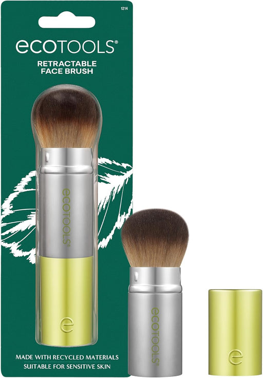ET Retractable Face Brush - 1 Travel Kabuki Brush