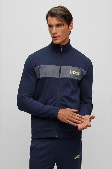 BOSS Mens Tracksuit jacket LOUNGEWEAR JACKET (pack of 1)