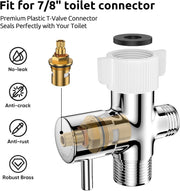 Arofa Black Bidet Sprayer, Handheld Bidet Sprayer for Toilet - Bidets for Existing Toilets Adjustable Water Pressure Control with Bidet Hose, Cloth Diaper Bidet Toilet Sprayer for Baby/Feminine Wash