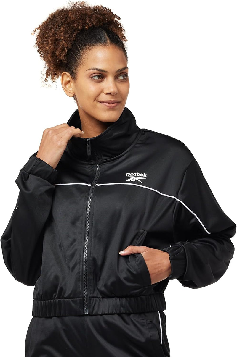 Justine Piping Tracksuit 2Pc Tracksuit For Women'S Black S