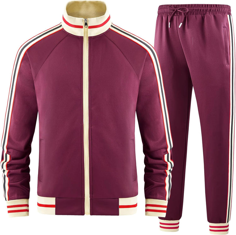 Men Track Suits for Men Set mens track suits 2 piece set (pack of 2) - Ai-tz005