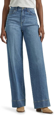 womens Legendary High Rise Trouser Jean - Elevated Retro