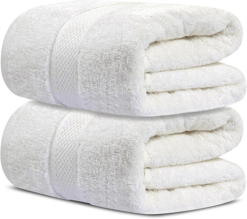 Topify Premium Cotton Towels Set | Ultra Soft Towels 600 GSM | 2 Bath Towels 2 Hand Towels 4 Washcloths | Soft Feel, Quick Dry, Highly Absorbent Durable Towels, (Charcoal, 8 Pcs Set)