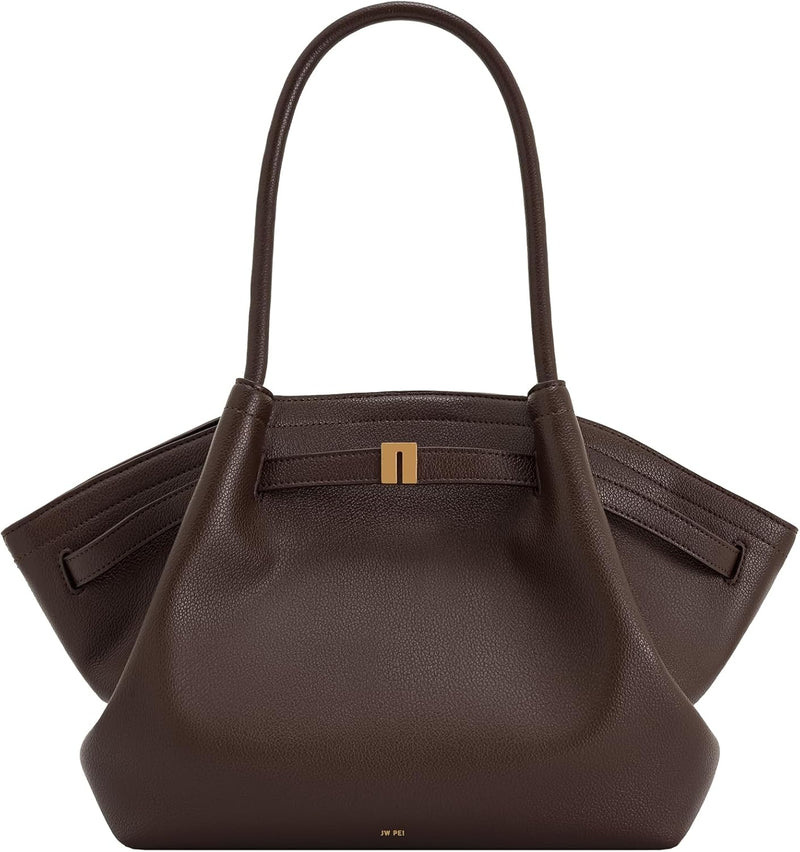 Women's Hana Medium Tote Bag - Dark Brown