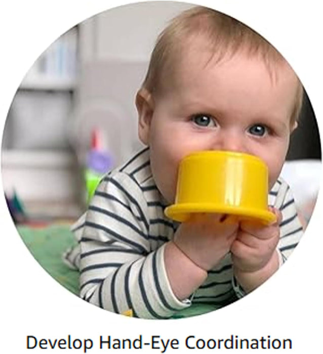 Sulfar Stack N Nest Cups |Baby Activity, Learning & Developing Toys (M)