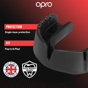 Opro Unisex Youth Ufc Snap-fit Sports Mouthguard - Youth (Under 11) Ufc - White