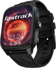 Astor FS1 Pro Smart Watch, 1.97' AMOLED Display, Bluetooth Calling, 100+ Sports Modes, SpO2 & Heart Rate Monitoring, Women's Health, IP68, Up to 5 Days Battery, Functional Crown - Carbon Black
