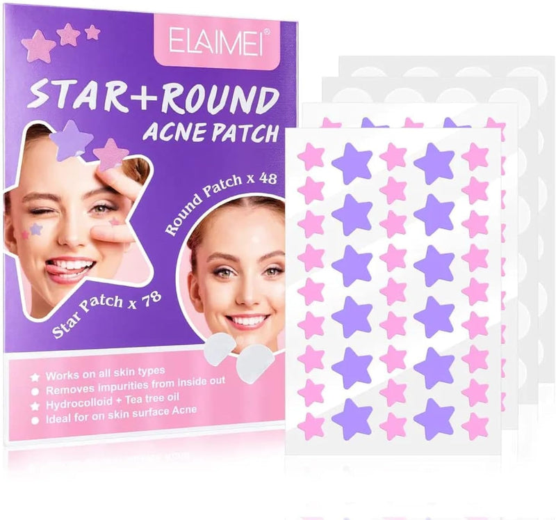 KANZA - 30 Pcs T-Zone Hydrocolloid Patches| Cleansing Blackhead Remover| Acne Patch Pimple Remover for Zit Breakouts |Nose and Forehead Patch |Painless,Safe |Removes Pimple,Acne Nose Gunk Pores