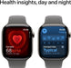 Apple Watch Series 10 GPS + Cellular 46 mm Smartwatch with Gold Titanium Case with Gold Milanese Loop - M/L. Fitness Tracker, ECG App, Always-On Retina Display, Carbon Neutral