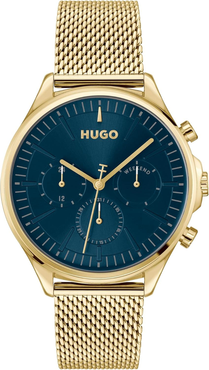 Hugo SMASH MULTI Men Watch, Analog - GREY / SILVER