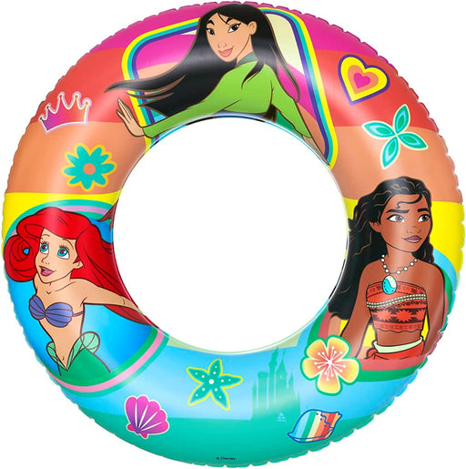 Bestway Disney Princess 22"/56cm Swim Tube - Perfect for Beach and Swimming Pool Use, Outdoor & Indoor Relaxation & Play, Swimming Gears, Swim rings