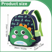 Kids Backpack Child School Bag Cute Cartoon Toddler Backpack Toddler Boys Girls Kids Cat Puppy Dinosaur Backpack Kindergarten Schoolbag Daypack for Boy Girl Old, M