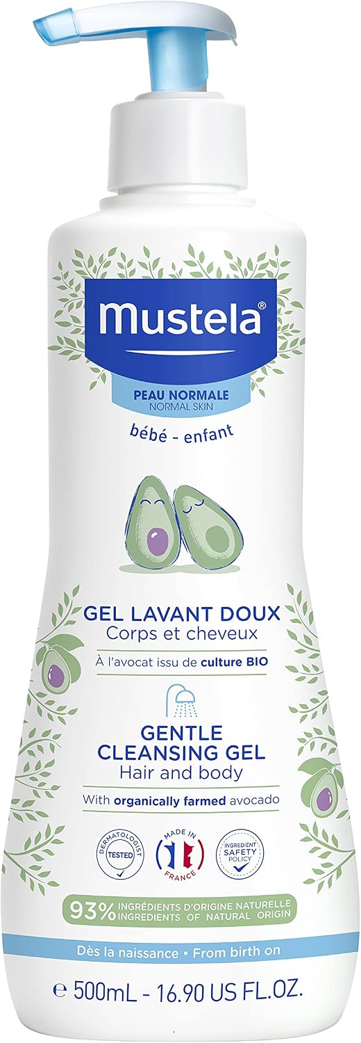 Cleansing & Hydration Essentials - Baby Skincare & Bath Time Essentials - Natural & Plant Based - 3 Items Set
