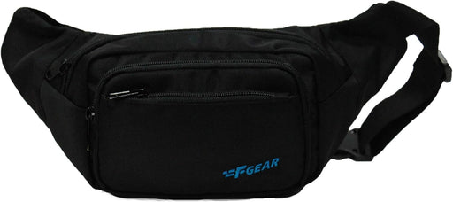 Miles Guc Black Sports Waist Bag (3681), Black, Fanny Pack