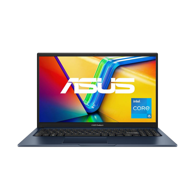ASUS Vivobook 15 Laptop | 15.6 Inch Full HD 16:9 IPS Display | Intel i5-1335U | 16 GB RAM | 512 GB SSD | Intel Iris Xe | Windows 11 | QWERTZ Keyboard | Quiet Blue (Upgraded)