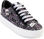 KARL LAGERFELD Women's Cate Pins Sneaker - Multi/Black