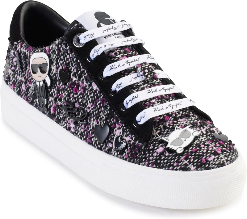 KARL LAGERFELD Women's Cate Pins Sneaker - Multi/Black