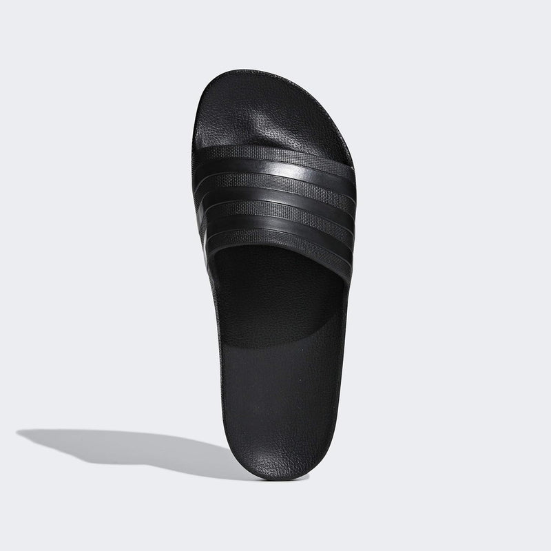 adidas Adilette Aqua Unisex Adult Slides,Cblack/Cblack/Cblack, Size 46 EU