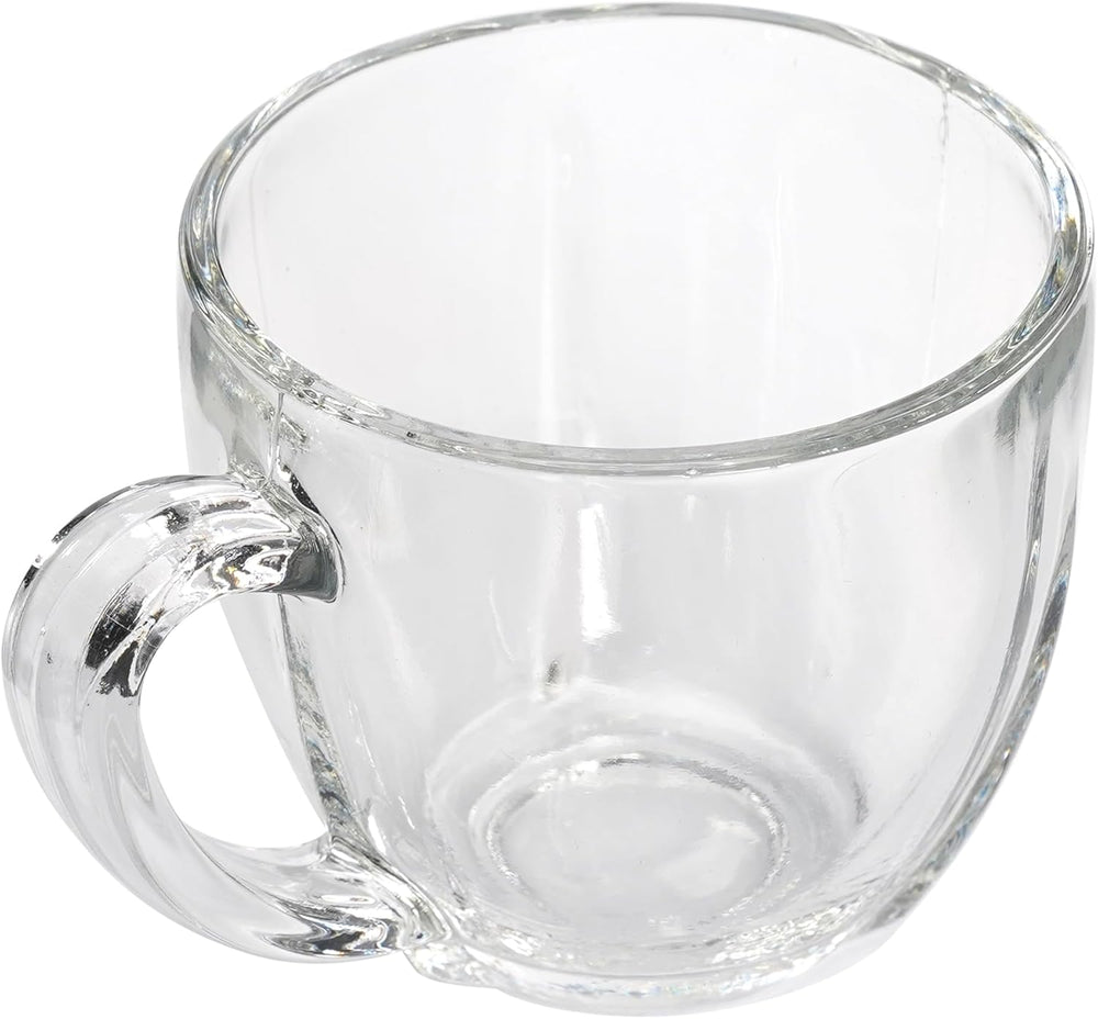 City Glass Lavi Mug Set 3-Pieces, 190 ml Capacity