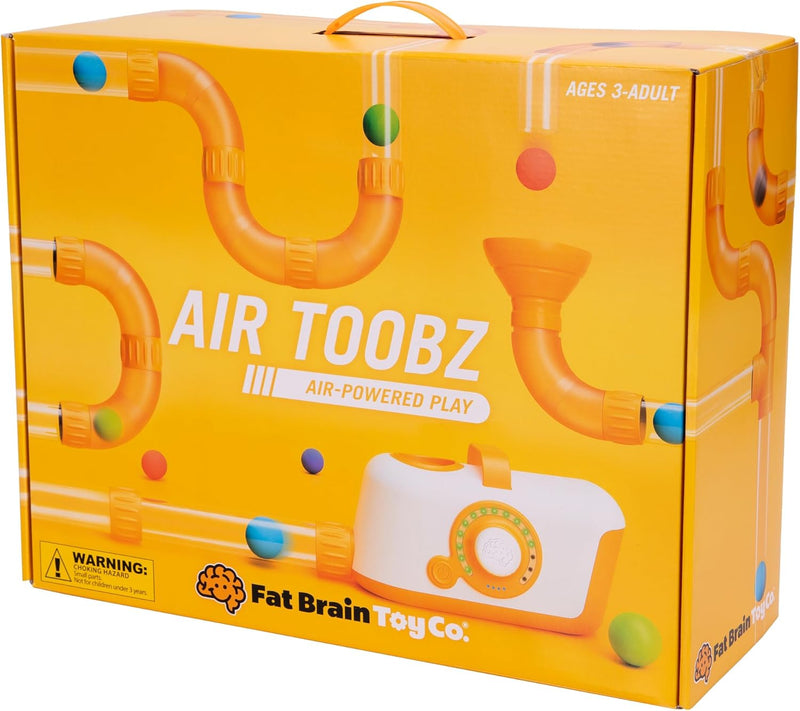 Fat Brain Toys Air Toobz- Air-Powered STEM Building for Kids & Teens, Kids Building, for 3+ Year Old