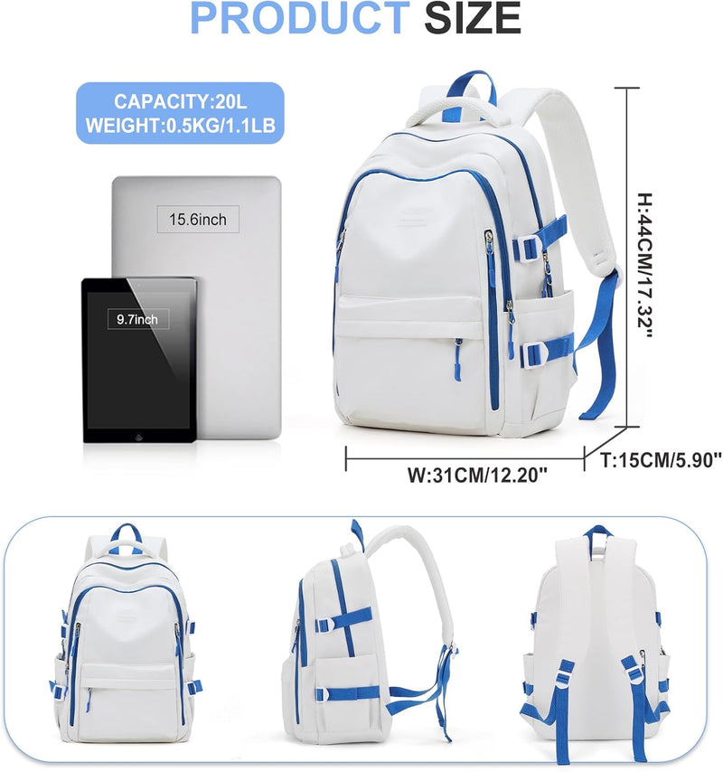 livbote School Backpack Teenager Backpack School Women Men Waterproof Lightweight Daypack Daypack Travel Backpack for Girls Boys