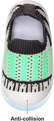 Baby Boy Girl Walking Shoes Non-Slip Toddler Sock Shoes 6 9 12 15 18 24 Months