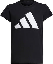 Girl's Essentials Cotton T-shirt T-Shirt - BLACK/WHITE