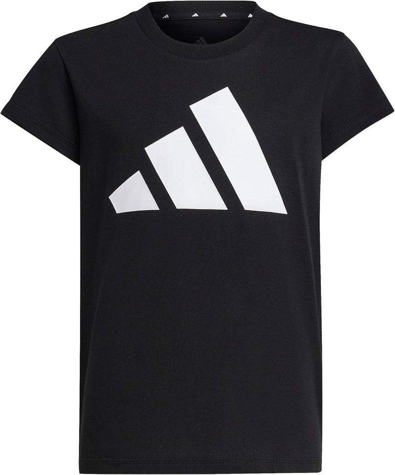 Girl's Essentials Cotton T-shirt T-Shirt - BLACK/WHITE