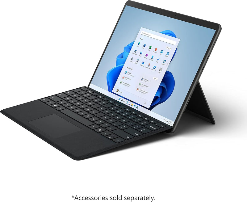 Microsoft Surface Pro 8-13 Inch 2-In-1 Tablet Pc - Silver - Intel Core I5, 8Gb Ram, 128Gb Ssd - Windows 11 Home - Device Only, 2021 Model, 8Pn-00002, Delia I5/8/128 Home