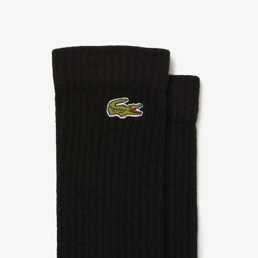 Lacoste Mens Ra4182 Socks, Noir/Noir-Noir, One Size